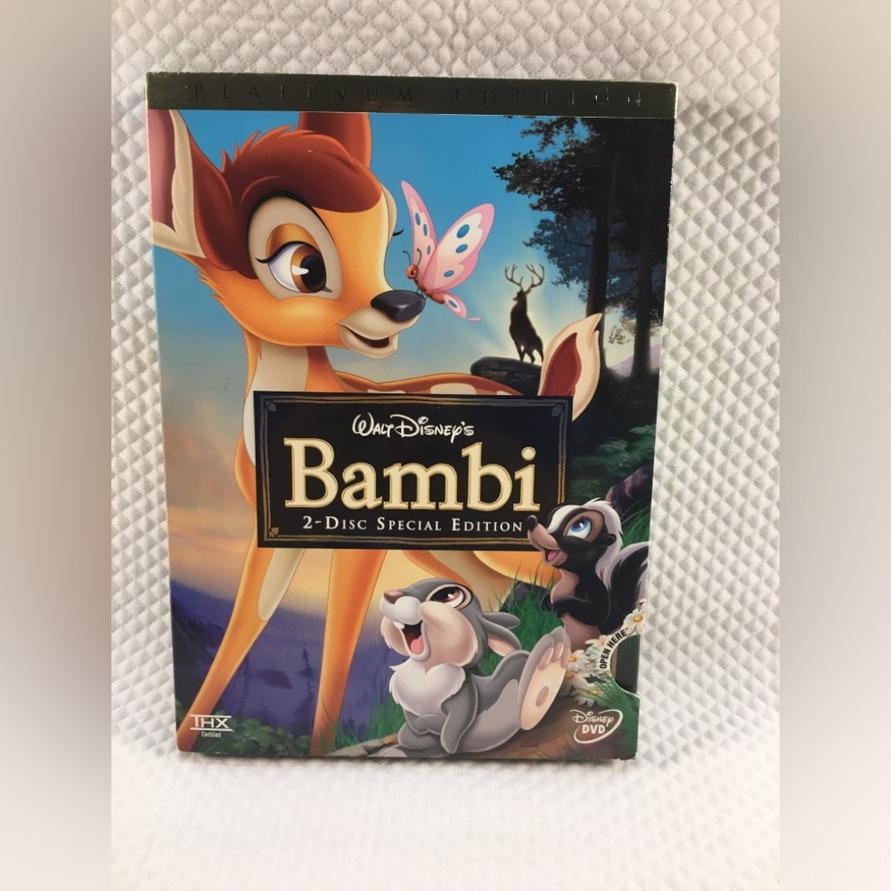 Disney Bambi 2-Disc Special Edition DVD Classic Family Movie Special Platinum